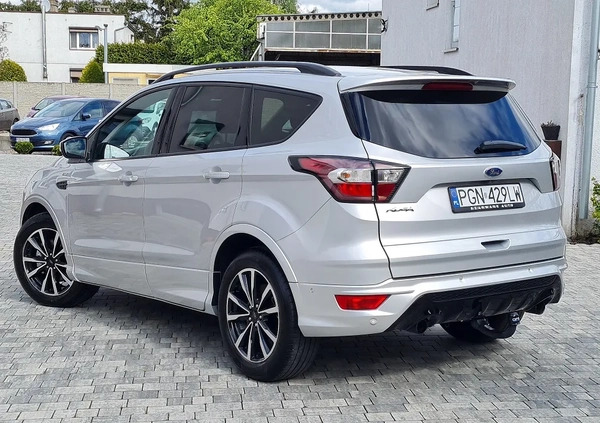 Ford Kuga cena 77900 przebieg: 71000, rok produkcji 2017 z Bielsk Podlaski małe 704